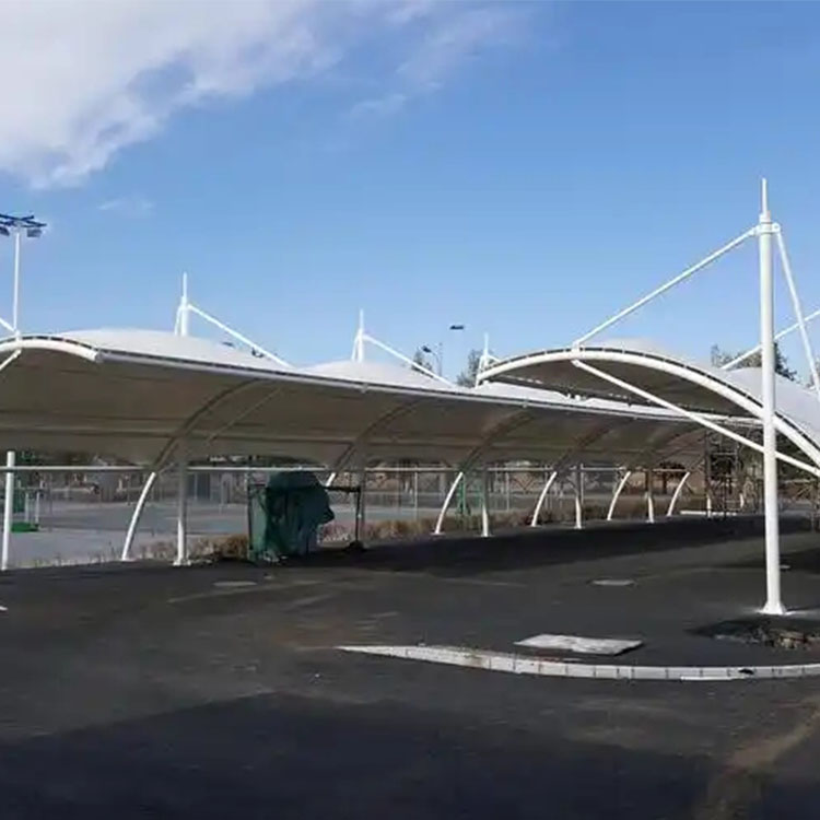 张家口膜结构电动车棚