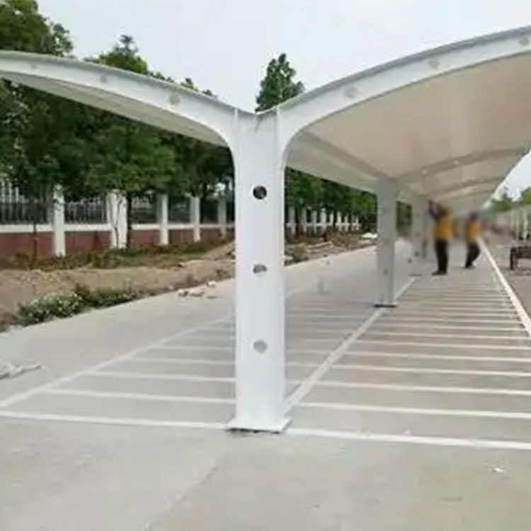 张家口膜结构电动车棚